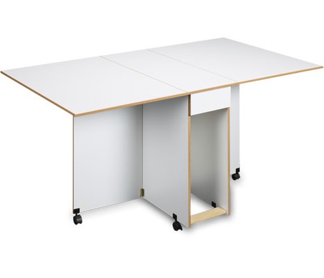 Image de SYLVIA DESIGN Table de découpe et d'artisanat assemblée 3000A Blanc