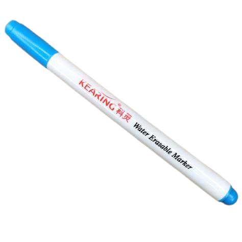 Image de Kearing Crayon marqueur bleu effaçable à eau 1mm