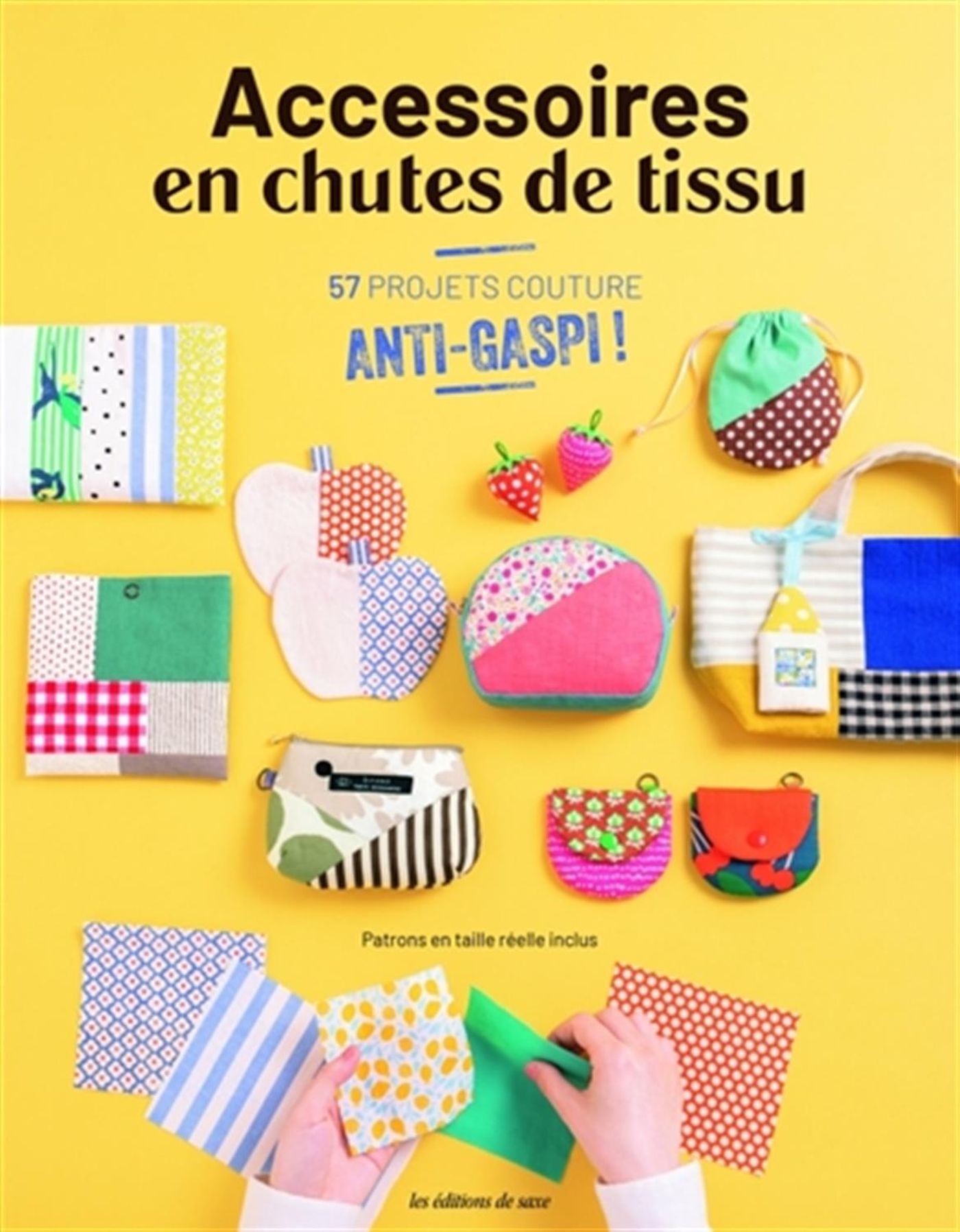 Image de Accessoires en chutes de tissus - 57 projets couture anti-gaspi !