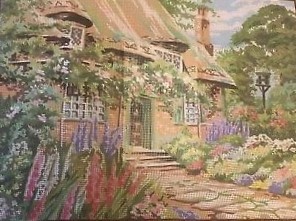 Image de Penelope Canevas : Dovecote Cottage Garden