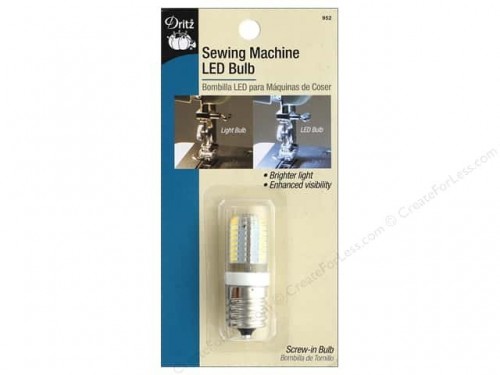 Image de DRITZ Ampoule LED pour machine à coudre avec base à visser