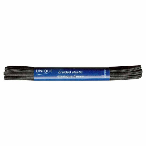 Image de UNIQUE Élastique tressé 3mm x 3.7m - Noir