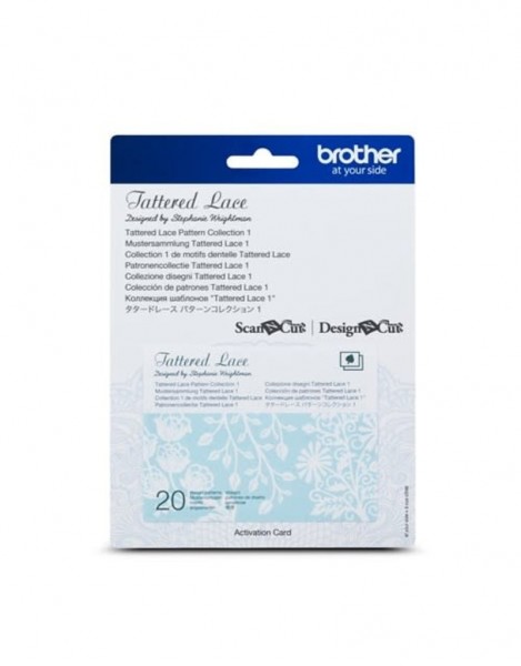 Image de BROTHER Collection 1 de motifs dentelle Tattered Lace