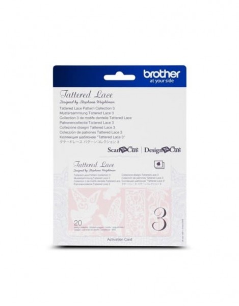 Image de BROTHER Collection 3 de motifs dentelle Tattered Lace