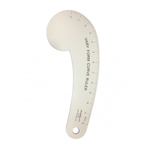 Image de KEARING Règle courbe en aluminium 32cm