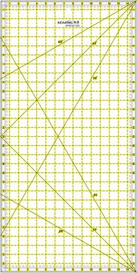 Image de KEARING Règle de courtepointe 30 × 15 cm