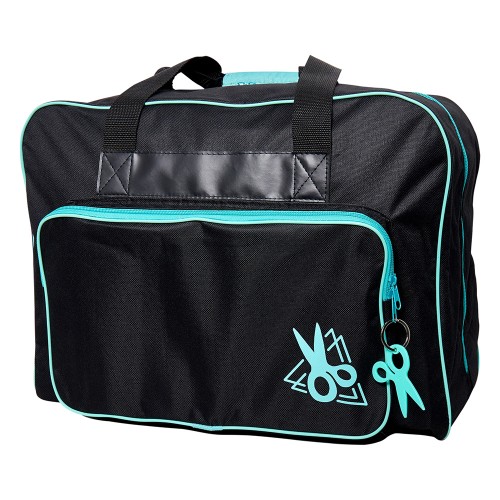Image de SEW EASY Fourre-tout pour machine à coudre - Noir & Turquoise