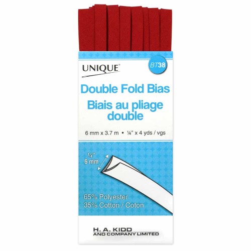 Image de UNIQUE Biais au pliage double 7mm x 3.7m