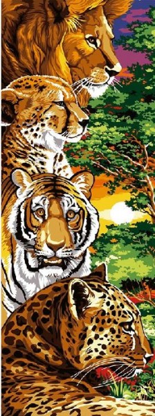 Image de MARGOT CREATIONS DE PARIS : Tigres et Lions