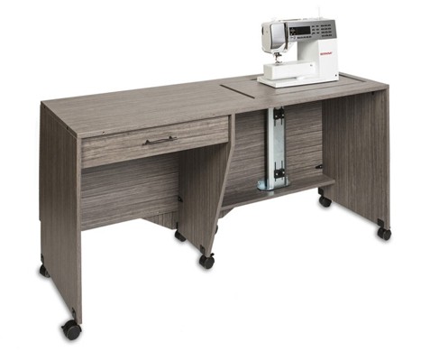 Image de SLVIA DESIGN Grand Meuble modulaire QuiltMate pour machines à coudre et courtepointe - Modèle 1600