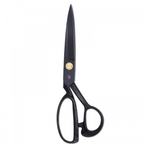 Image de Ciseaux à tissu - noir - 9″