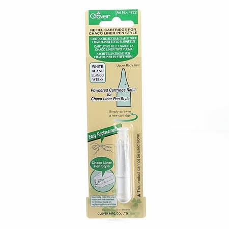 Image de CLOVER Recharge pour style stylo Chaco Blanc