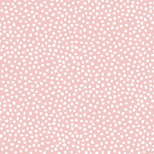 Image de Géo Rose - Jersey imprimé biologique (GOTS)
