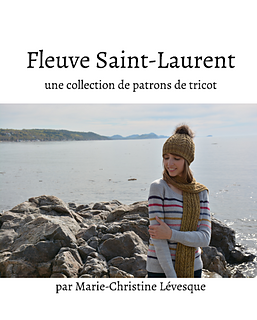 Image de Fleuve Saint-Laurent - Une collection de patrons de tricot par Marie-Christine Lévesque