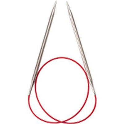 Image de CHIAOGOO Aiguille Circulaire SS Premium Rouge  16"/40cm
