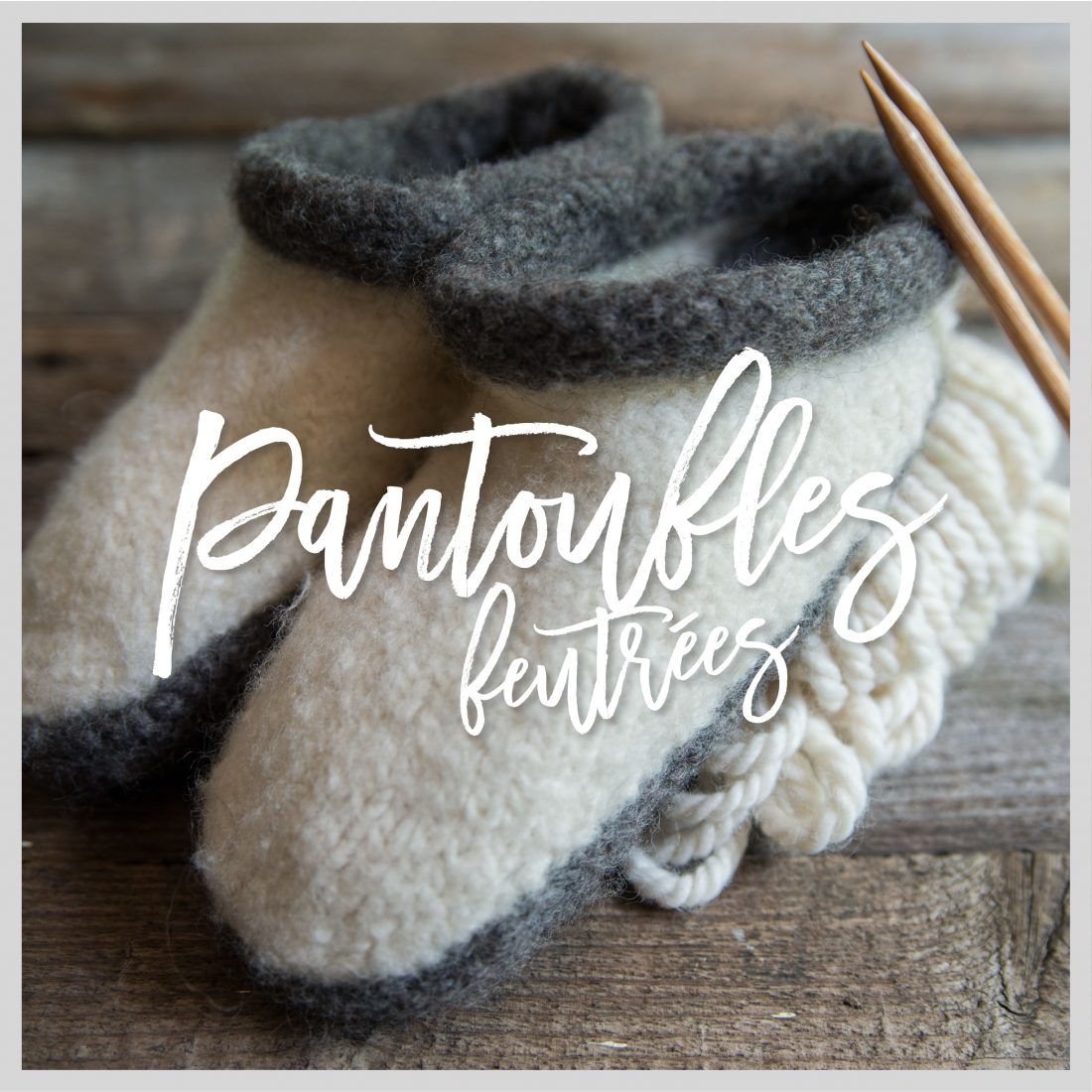 Image de Atelier Projet : Les pantoufles feutrées avec Caroline