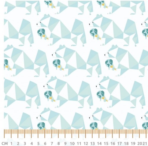 Image de KATIA FABRICS French Terry Ours Polaire OEKO-TEX