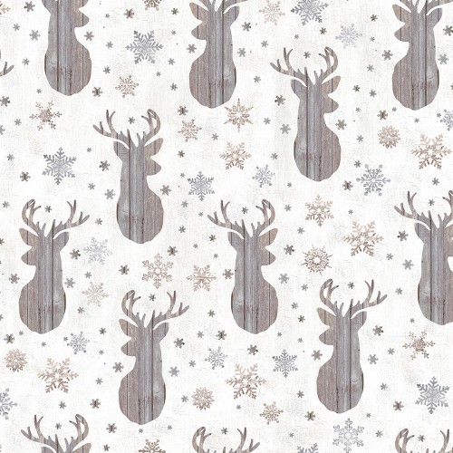 Image de Flanelle RENNE RUSTIQUE par Timeless Treasure