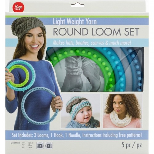 Image de BOYE Métier à tricoter circulaire (Jeu de 3)