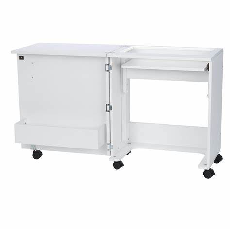 Image de ARROW SEWING Meuble pour machine à coudre Judy Blanc