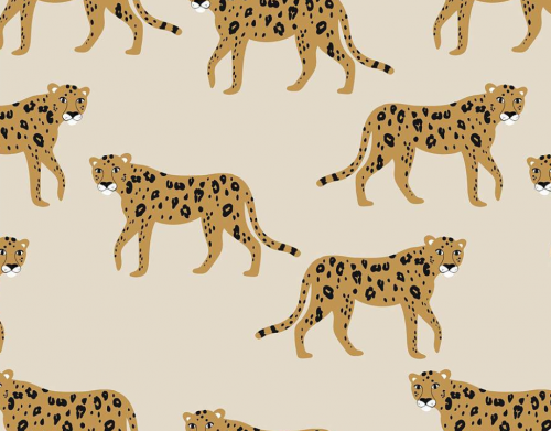 Image de L&eacute;opard - Jersey Bio GOTS