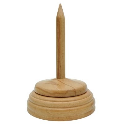 Image de Broche en bois pour laine