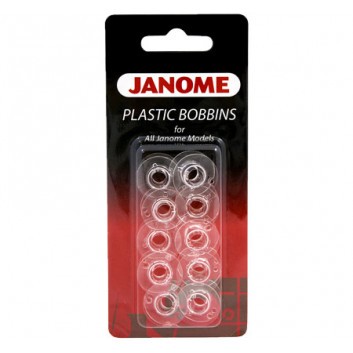 Image de JANOME Canettes transparentes pour tous les Modèles (10pcs)
