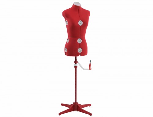 Image de SINGER Mannequin Rouge S/M, Size 10-16