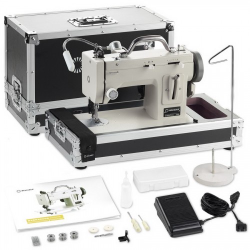 Image de Reliable Barracuda 200ZW machine à coudre et zig zag avec valise (Walking Foot)