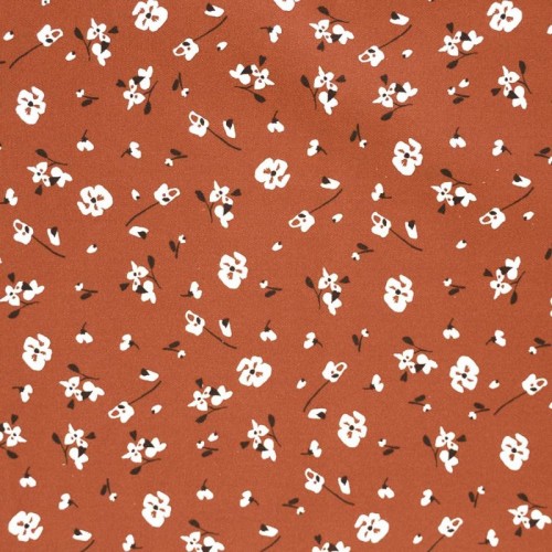 Image de KATIA FABRICS Coton Viyella Imprimé OEKO-TEX - Fleurs Automne