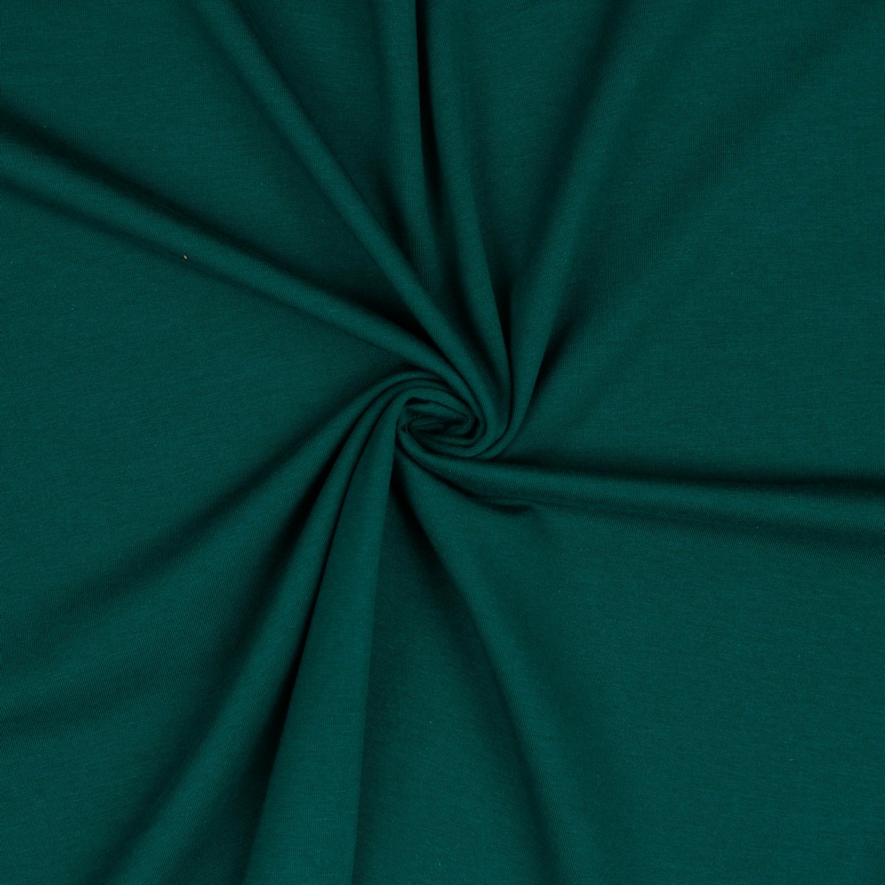 Image de Vert Fonc&eacute; - Jersey Uni GOTS