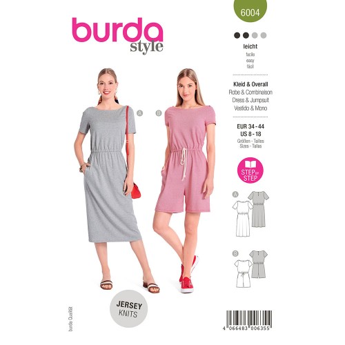 Image de BURDA - 6004 Robe / combinaison