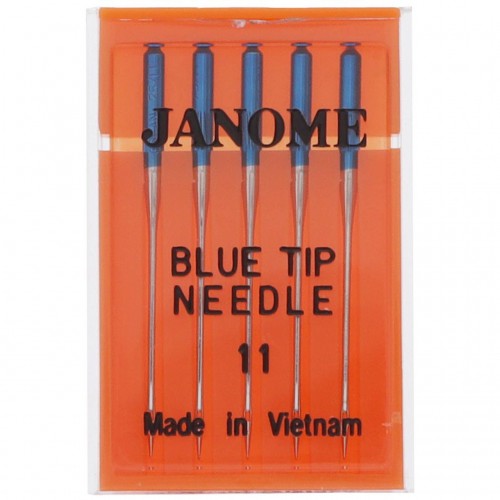 Image de Janome Aiguille Blue Tip 75/11 (5pcs)