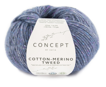 Image de Concept by KATIA Cotton Merino Tweed