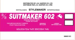 Image de STYLEMAKER Entoilage noir - Suitmaker