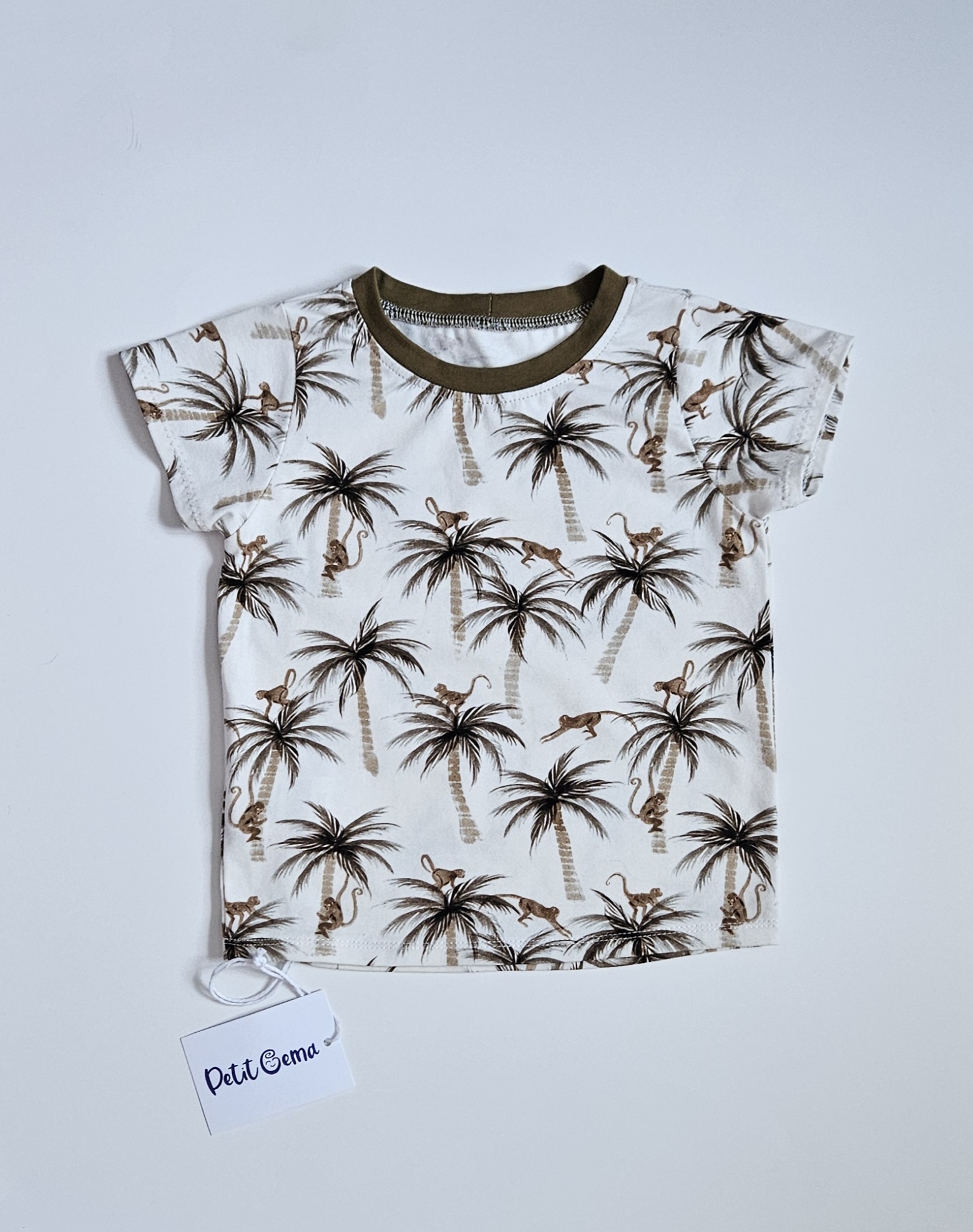 Image de Petit Gema : T-shirt singe 12 mois