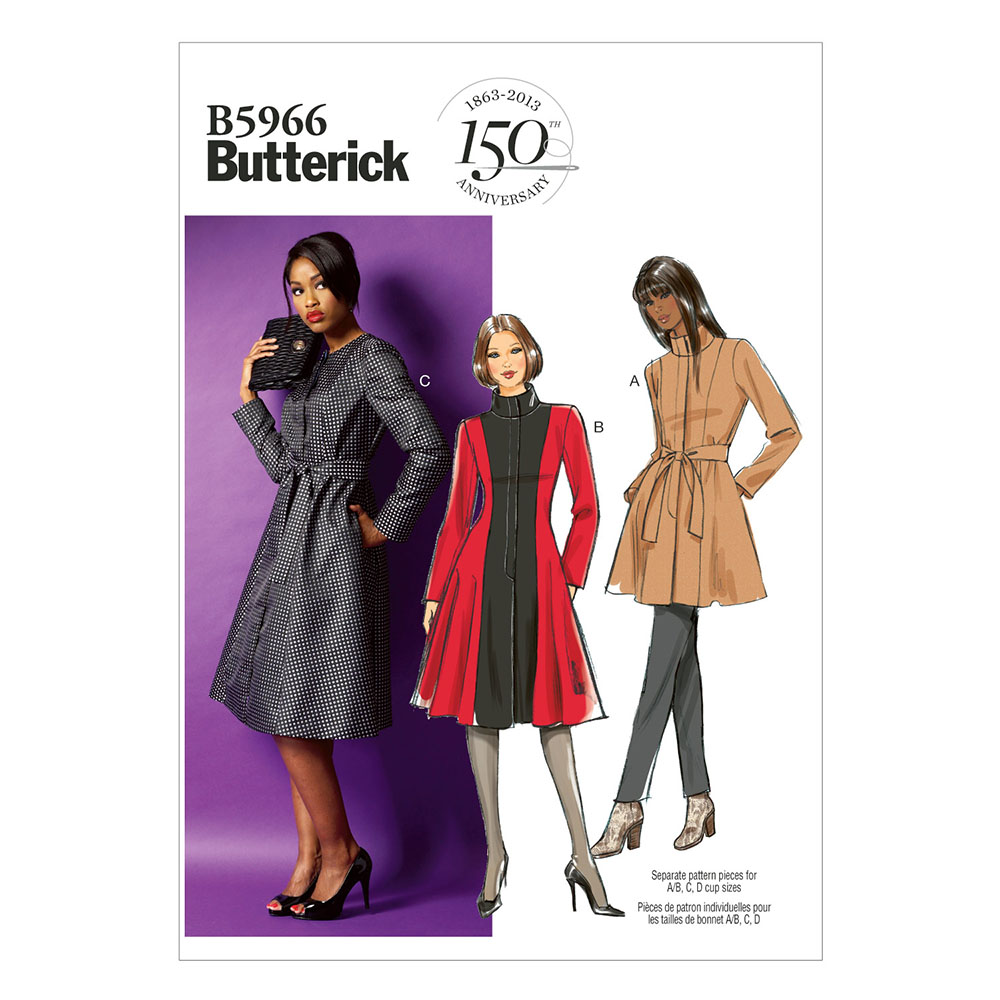 Image de BUTTERICK B5966/RR V&ecirc;tements d'ext&eacute;rieur
