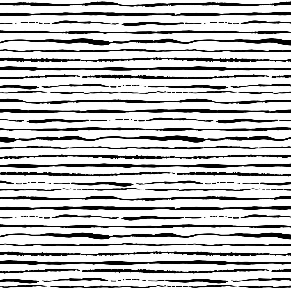 Image de Lignes stri&eacute;s blanches - Jersey imprim&eacute; 1/2 m