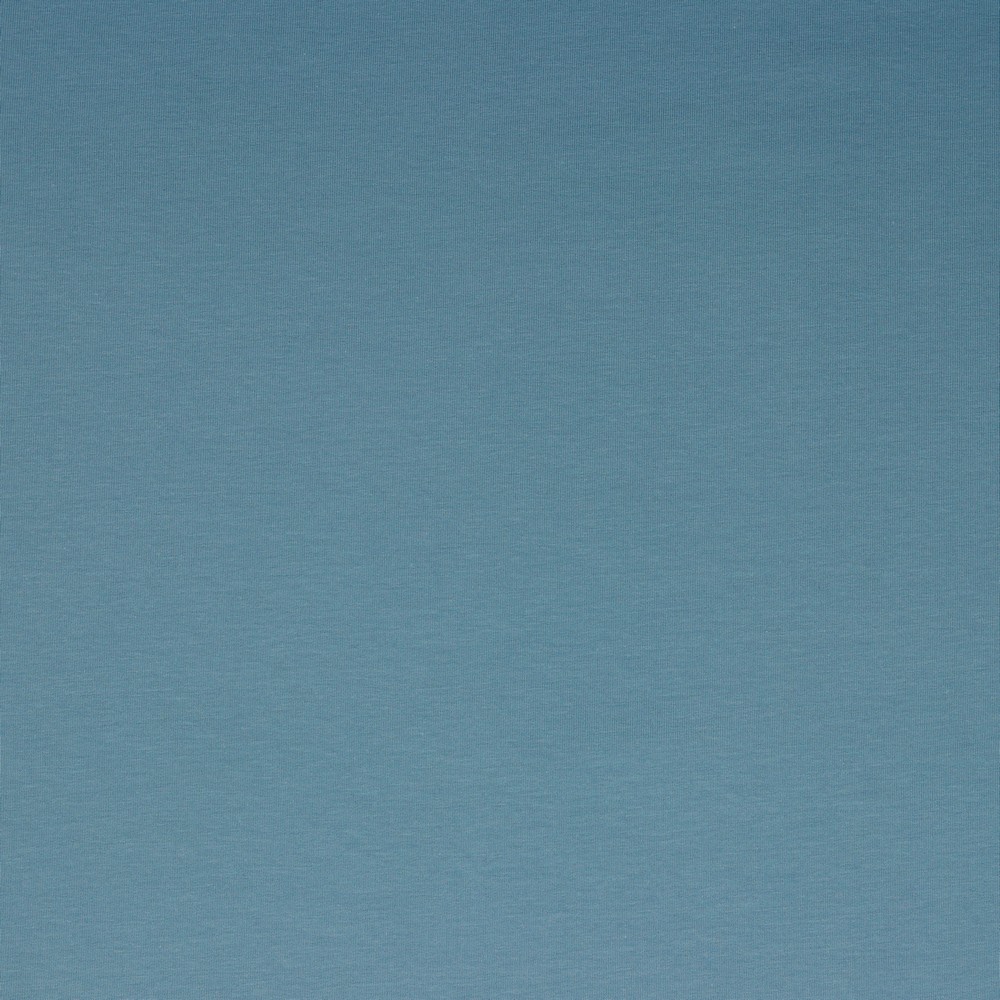 Image de Bleu cérulé - French Terry Uni GOTS