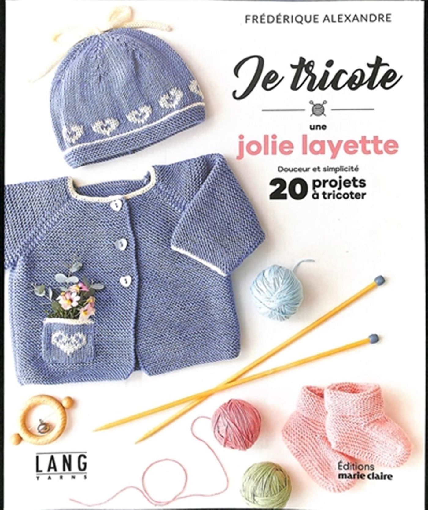 Image de Je tricote une jolie layette