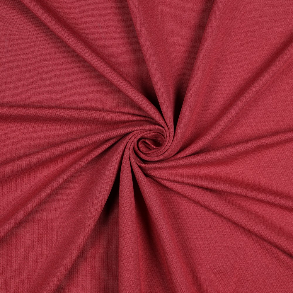 Image de Vermillon - MODAL French Terry OEKO-TEX 1/2m