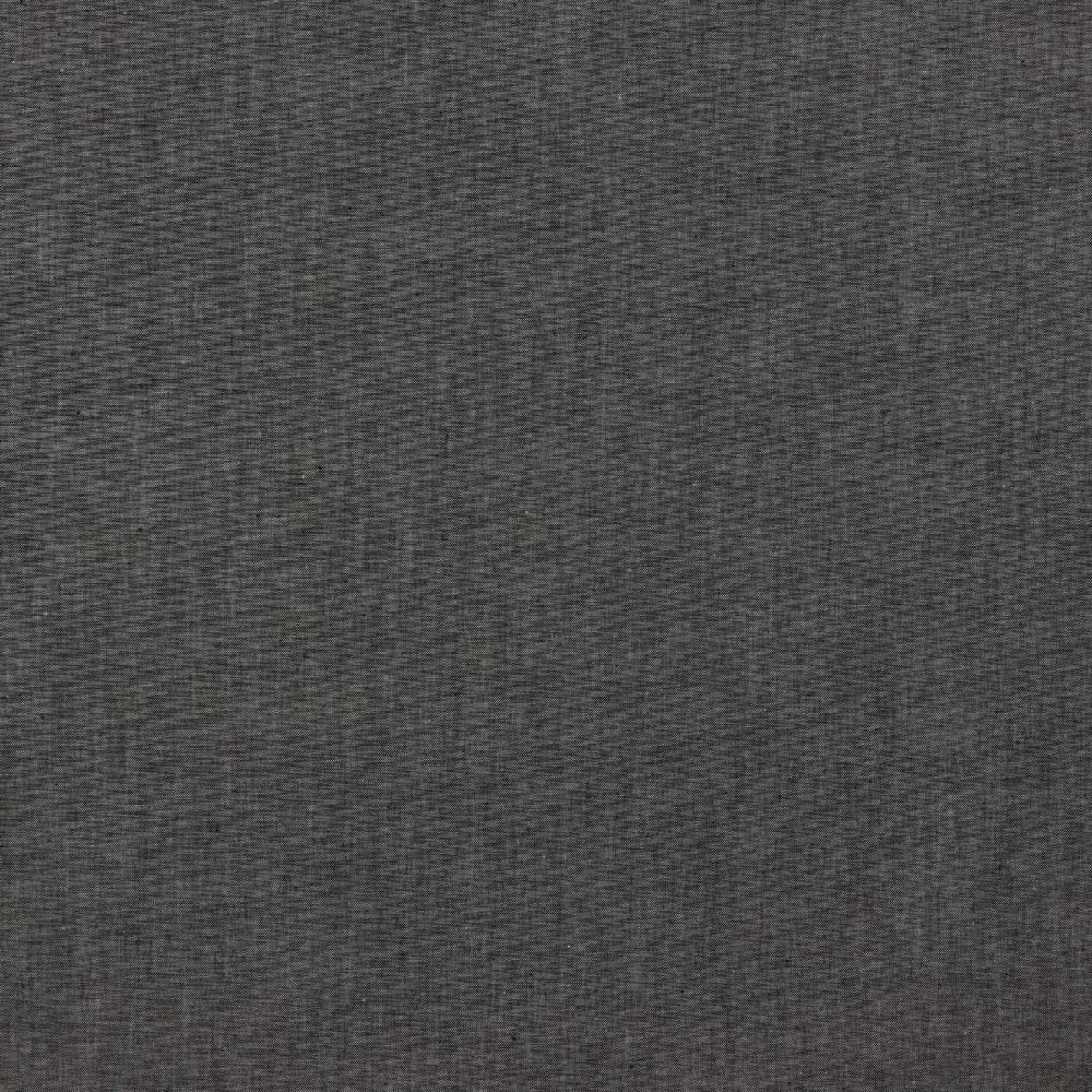 Image de Popeline teintée - Noir 1/2 m