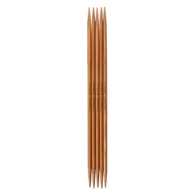 Image de Chiaogoo Aiguilles à Tricoter ouble Pointe Patina Bamboo (6"/15cm)