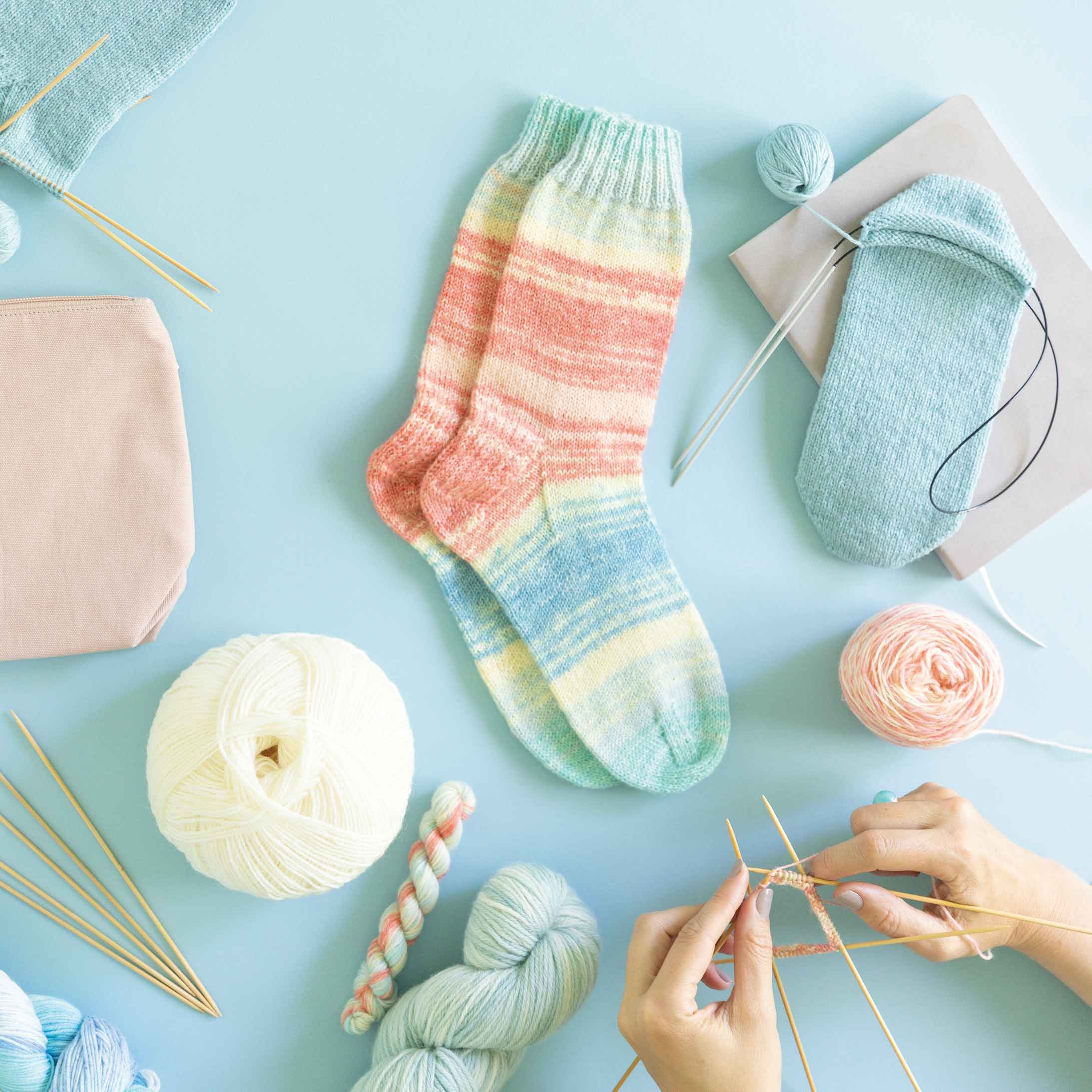 Image de Atelier de Tricot : Créez Vos Propres Chaussettes - Bout de Pied