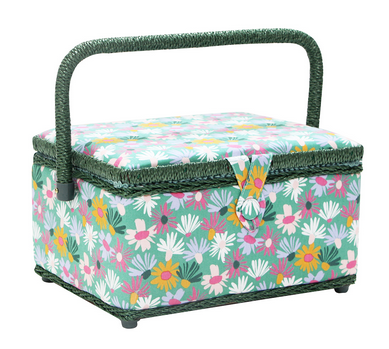 Image de VIVACE Panier à couture moyen - Marguerite