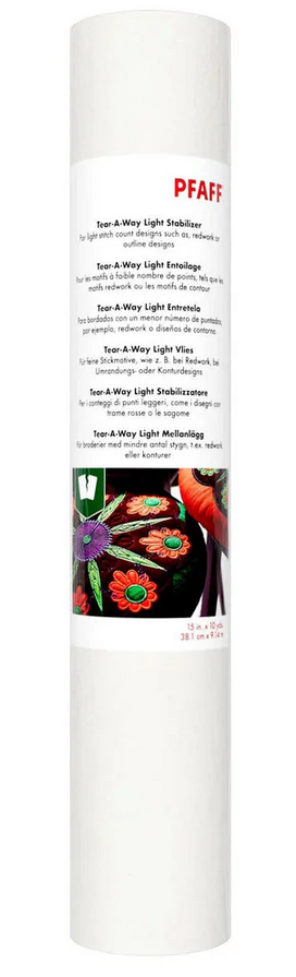 Image de PFAFF Tear-A-Way Stabilisateur/Entoilage Léger 12” x 10 verges