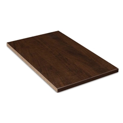 Image de SYLVIA DESIGN #3026 Tablette de rangement pour table de découpe Brun
