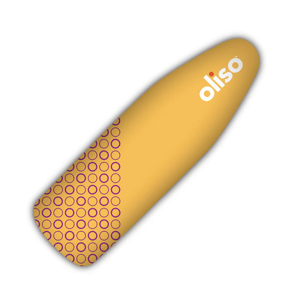 Image de OLISO Housse de planche à repasser - Jaune 38cm x 137cm (15po x 54po)