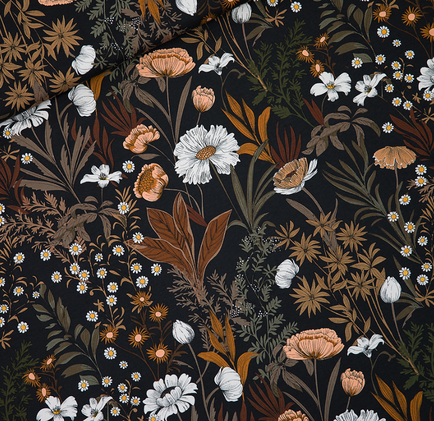 Image de Prairie du soir - French Terry SYAS 1/2 m