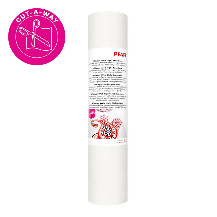 Image de PFAFF Stabilisateur/Entoilage Whisper Web Mesh - 12” x 10 verges